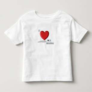T-shirt Pour Les Tous Petits Aimez ma Nana