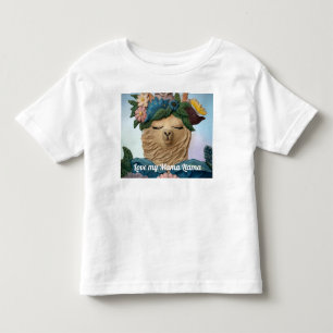 T-shirt Pour Les Tous Petits Aimez mon tee-shirt Mama Llama pour les tout-petit