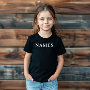 T-shirt Pour Les Tous Petits Ajoutez votre nom