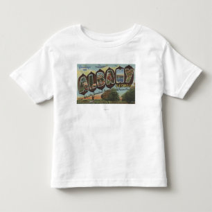 T-shirt Pour Les Tous Petits Albany, la Géorgie - grandes scènes de lettre