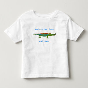 T-shirt Pour Les Tous Petits Alligator