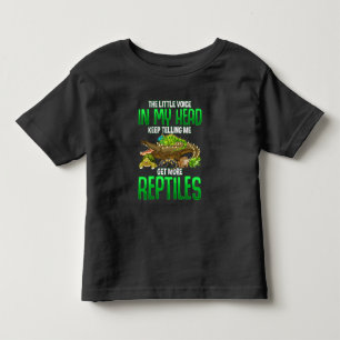 T-shirt Pour Les Tous Petits Amateur de reptiles Gifts Snake grenouille et prop