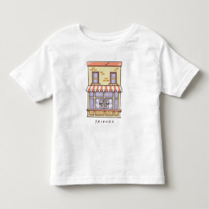 T-shirt Pour Les Tous Petits AMIS™   Central Perk Cartoon Coffee Shop