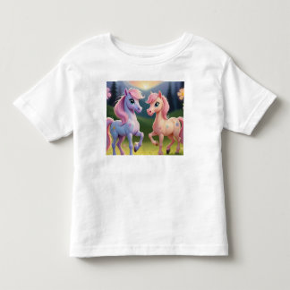 T-shirt Pour Les Tous Petits Amis Poneys