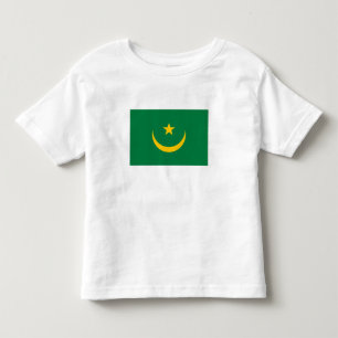 T-shirt Pour Les Tous Petits Ancien drapeau de Mauritanie