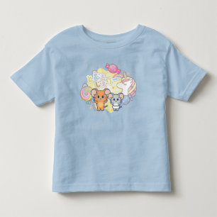 T-shirt Pour Les Tous Petits Anime Magique Candyland avec Jerry et Tuffy