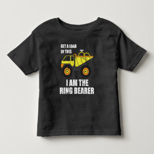 T-shirt Pour Les Tous Petits Anneau Bearer Wedding poison