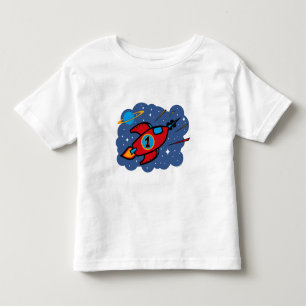 T-shirt Pour Les Tous Petits Anniversaire de bateau de Rocket ęr