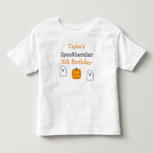 T-shirt Pour Les Tous Petits Anniversaire Spooktacular