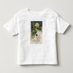 T-shirt Pour Les Tous Petits Anthropomorphisme de Halloween GreetingCabbage