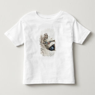 T-shirt Pour Les Tous Petits Arabe assis
