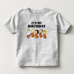 T-shirt Pour Les Tous Petits Arachides personnalisées   Anniversaire de l'espac