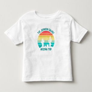 T-shirt Pour Les Tous Petits Arizona Desert Cactus Sunset Custom Triage