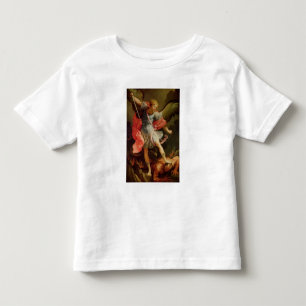 T-shirt Pour Les Tous Petits Arkhangel Michael défaisant Satan