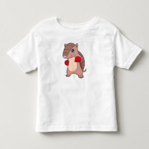T-shirt Pour Les Tous Petits Armadillo Boxer Gants de boxe