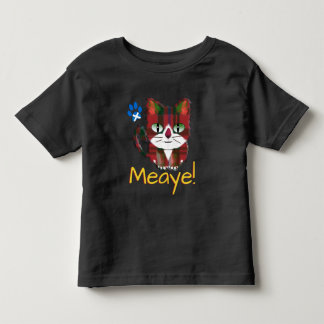 T-shirt Pour Les Tous Petits Art écossais de chaton de tartan de l'indépendance