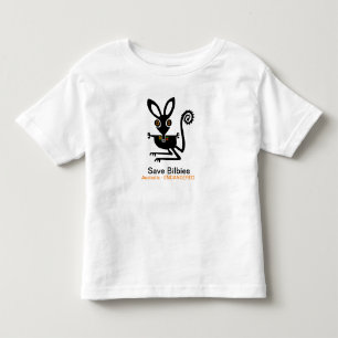 T-shirt Pour Les Tous Petits Australie - Sauvez des BILBES - Graphique animal -