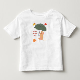 T-shirt Pour Les Tous Petits Automne Énergie uniquement