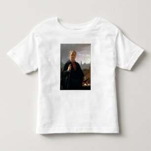 T-shirt Pour Les Tous Petits Autoportrait contre la fenêtre