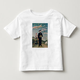 T-shirt Pour Les Tous Petits Autoportrait, de L'ile St Louis, 1890