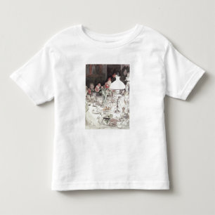 T-shirt Pour Les Tous Petits Autour de la lampe chez Evening, 1900 (la semaine