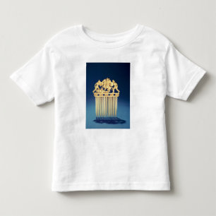 T-shirt Pour Les Tous Petits Avant d'un peigne de Scythian