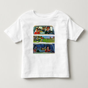 T-shirt Pour Les Tous Petits Avant, pendant et après le pique-nique