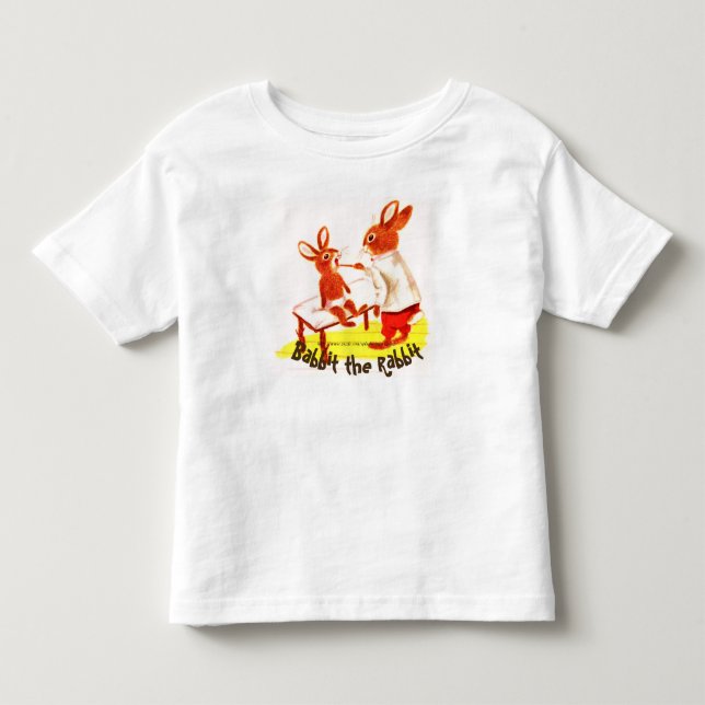 T-shirt Pour Les Tous Petits "Babbit the Rabbit" (Devant)