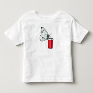 T-shirt Pour Les Tous Petits Babfly Drinking