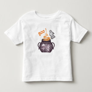 T-shirt Pour Les Tous Petits Baby shower Halloween Ghost House