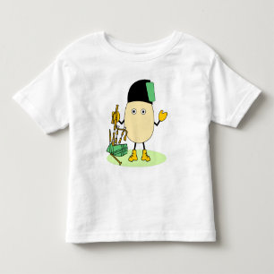 T-shirt Pour Les Tous Petits Bagpipe Egghead