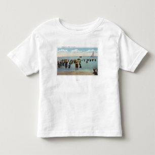 T-shirt Pour Les Tous Petits Baigneurs à la plage
