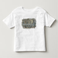 Bande militaire au palais de St James, tard 18ème
