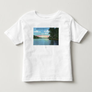 T-shirt Pour Les Tous Petits Bartlett portent la vue de club du lac supérieur