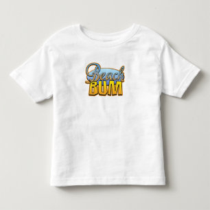 T-shirt Pour Les Tous Petits Beach Bum