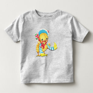 T-shirt Pour Les Tous Petits Bébé de Pâques chic Unisex Gris Toddler T Chemise