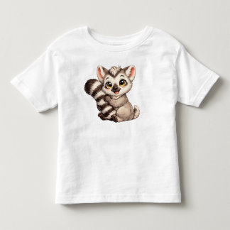 T-shirt Pour Les Tous Petits Bébé Lémurien Adorable