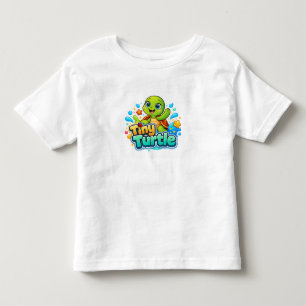 T-shirt Pour Les Tous Petits Bébé Tortue Mignon