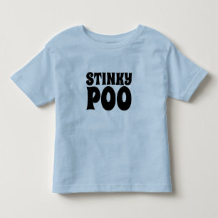 T-SHIRT POUR LES TOUS PETITS BÉBÉ TOUT PETIT DRÔLE PET PUE