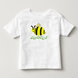 T-shirt Pour Les Tous Petits Bee Happy Souriant Bumble Jaune Bee Bits bonbons