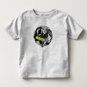 T-shirt Pour Les Tous Petits Beetlejus Adam & Barbara Scary
