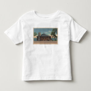 T-shirt Pour Les Tous Petits Bemidji, manganèse - vue de la cheminée du
