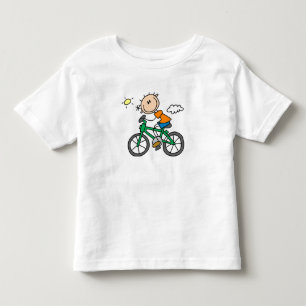 T-shirt Pour Les Tous Petits Bicyclette d'équitation - mâle