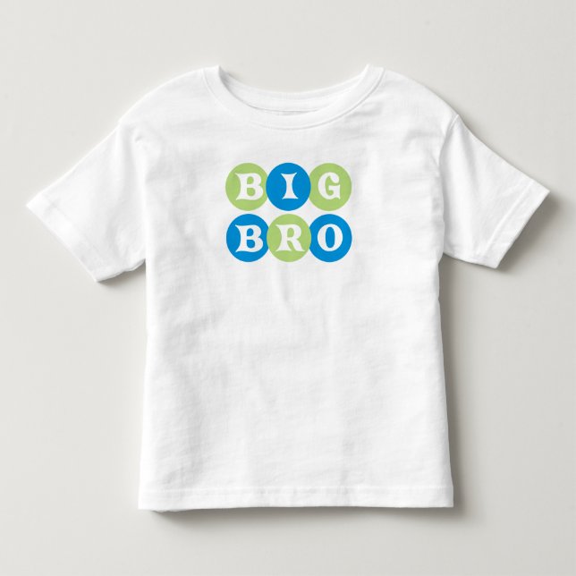 T-shirt Pour Les Tous Petits Big Bro (Devant)