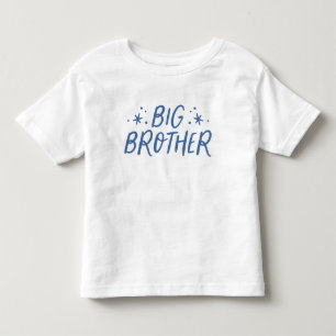 T-shirt Pour Les Tous Petits Big Brother coloré Bright Type Bleu