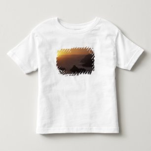 T-shirt Pour Les Tous Petits Big Sur au large de l'autoroute 101, Californie, É