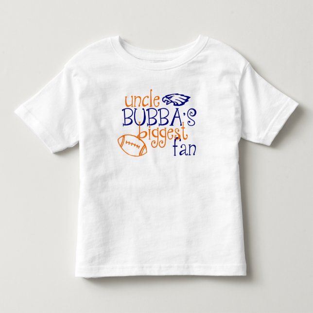 T-shirt Pour Les Tous Petits Biggest Fan d'oncle Bubba's (Devant)