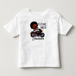T-shirt Pour Les Tous Petits Biker avec enfant et moto