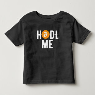 T-shirt Pour Les Tous Petits Bitcoin Hodl me