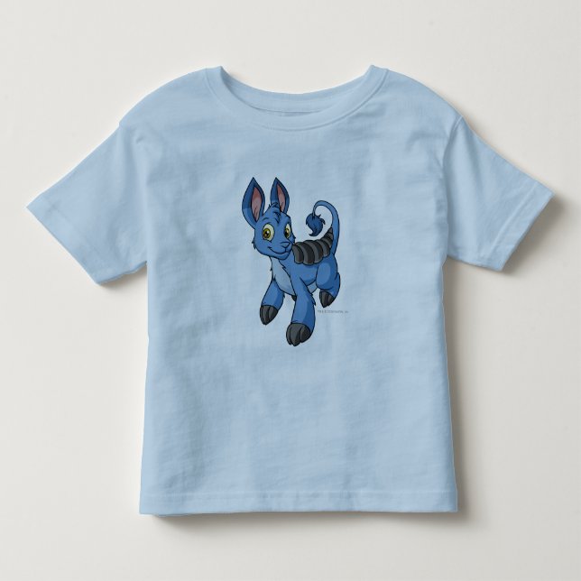 T-shirt Pour Les Tous Petits Bleu de Bori (Devant)